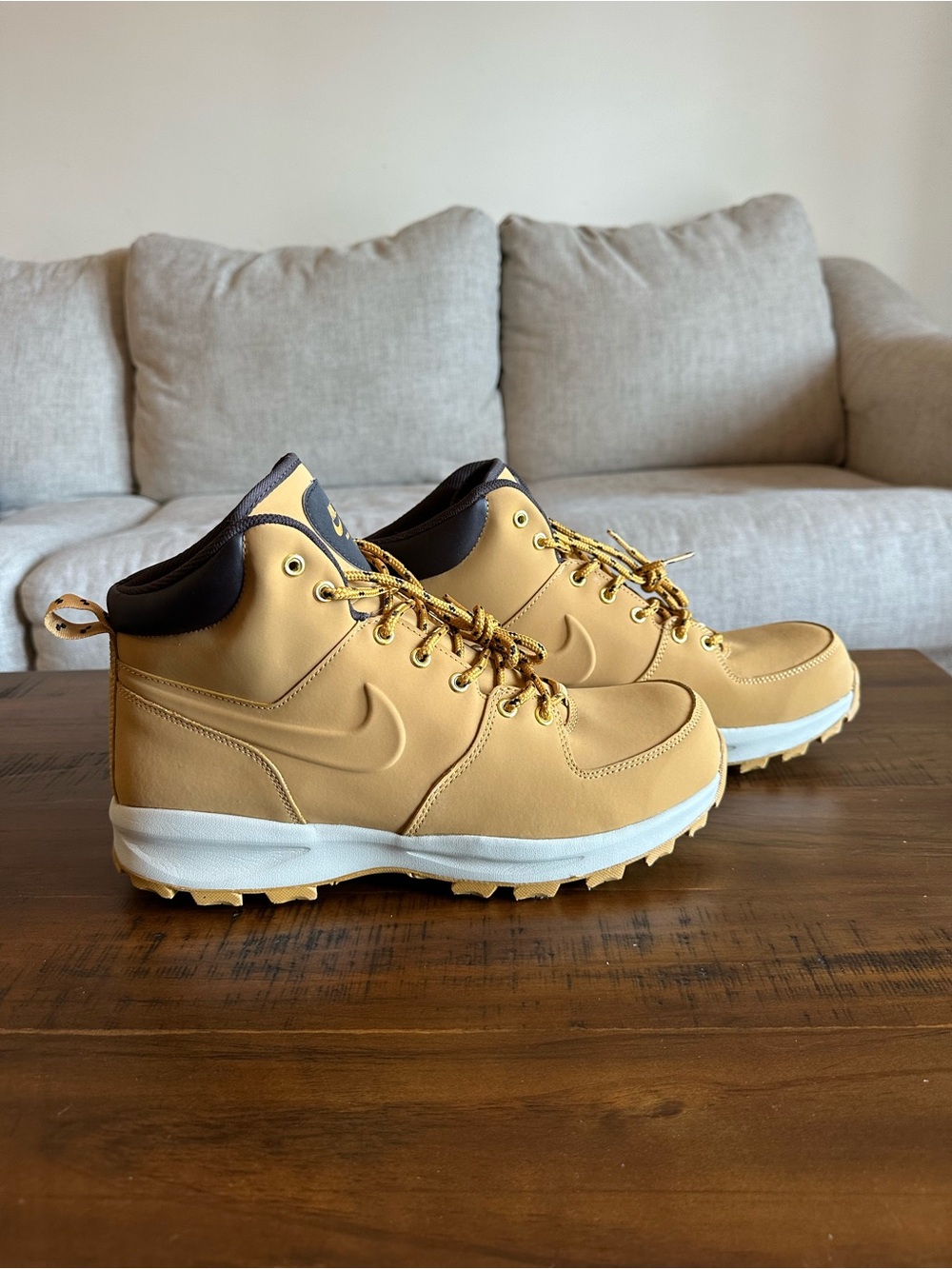 Nike Men’s Tan/Black Trail Work Boots